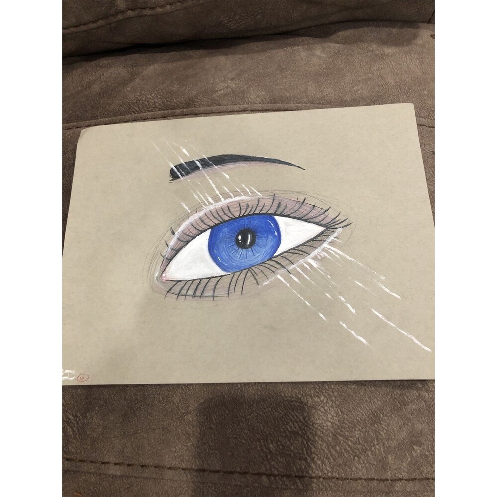 Art Deco By Art Student - Blue Eye
